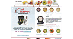 Desktop Screenshot of chefharvey.com